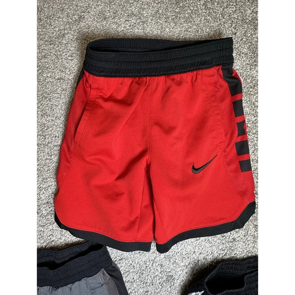 Nike Jordan Boys Youth Small Athletic Shorts Lot of 3 Dri-FIT Basketball